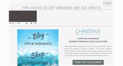Desktop Screenshot of christina-swimwear.com
